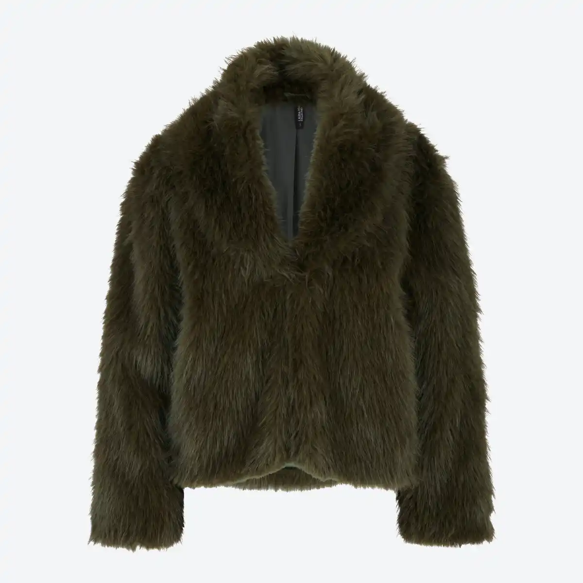 Bild 3 von Damen-Kunstfell-Jacke mit Reverskragen