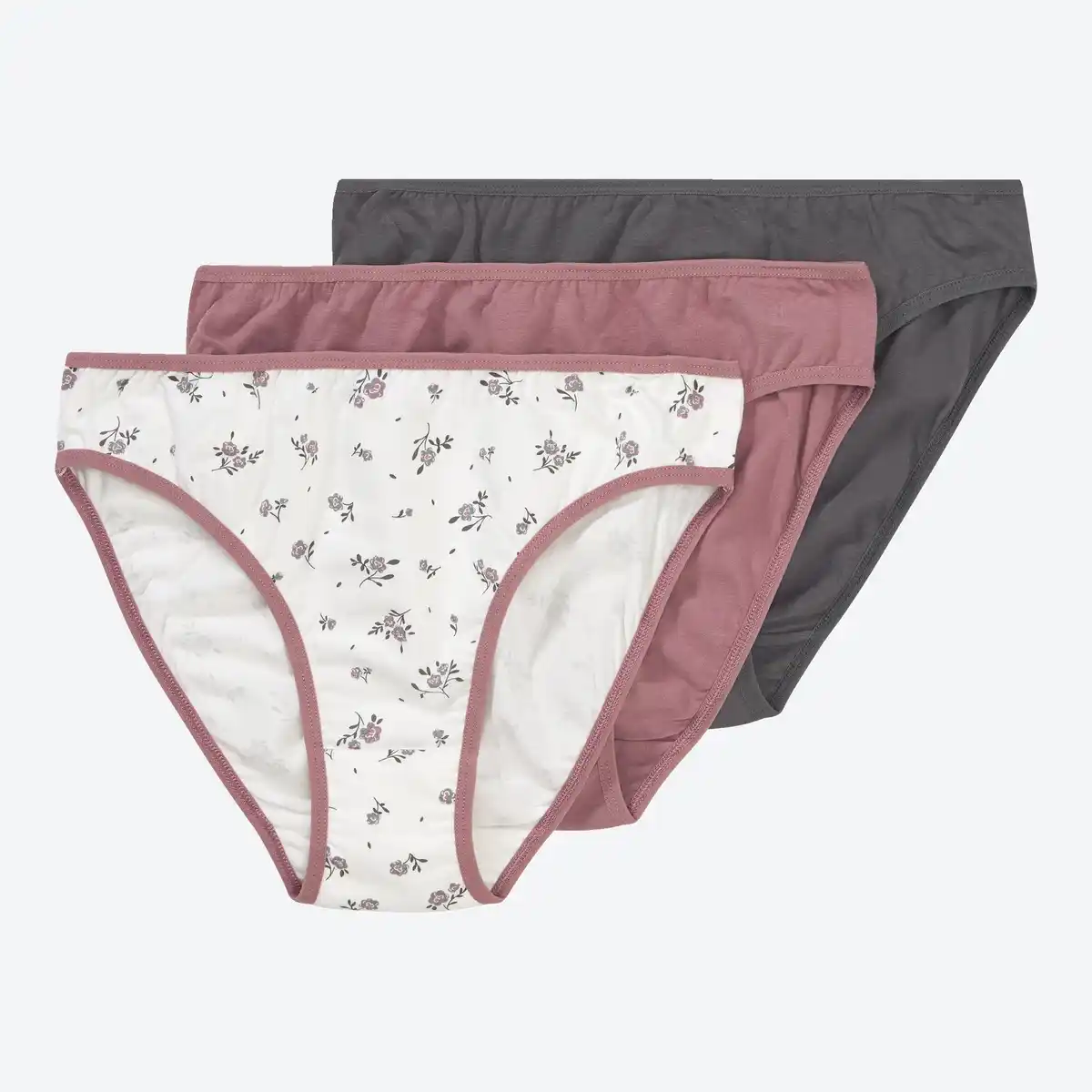 Bild 1 von Damen-Minislips mit hohem Baumwollanteil, 3er-Pack
