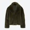 Bild 2 von Damen-Kunstfell-Jacke mit Reverskragen