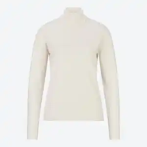 Rollkragen-Pullover mit Viskose