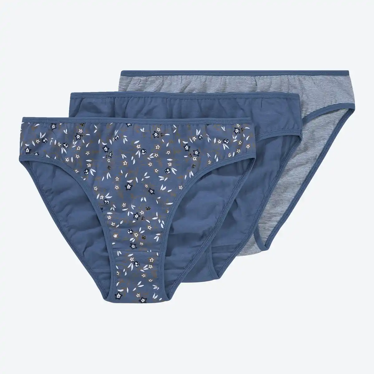 Bild 1 von Damen-Minislips mit hohem Baumwollanteil, 3er-Pack