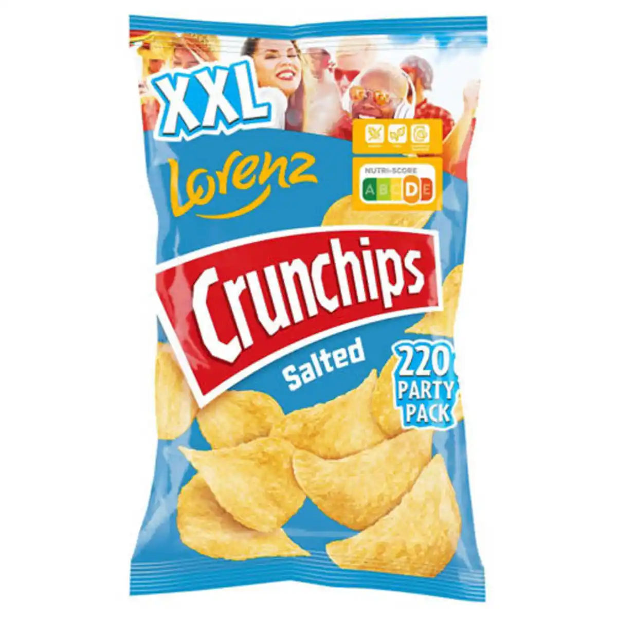 Bild 1 von LORENZ Crunchips XXL 220 g, Gesalzen