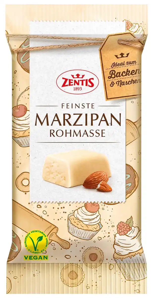 Bild 1 von ZENTIS Marzipanrohmasse, 200-g-Packg.