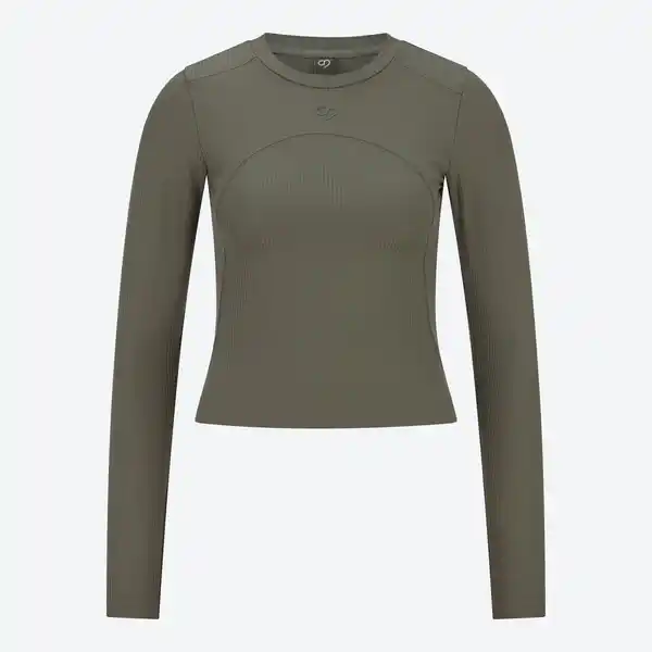 Bild 3 von Damen Funktions-Langarmshirt, Crop Slim Fit