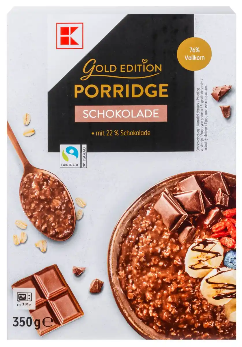Bild 1 von K-GOLD EDITION Porridge, 350-g-Packg.