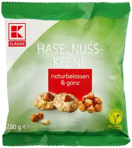 K-CLASSIC Haselnusskerne, 200-g-Packg.