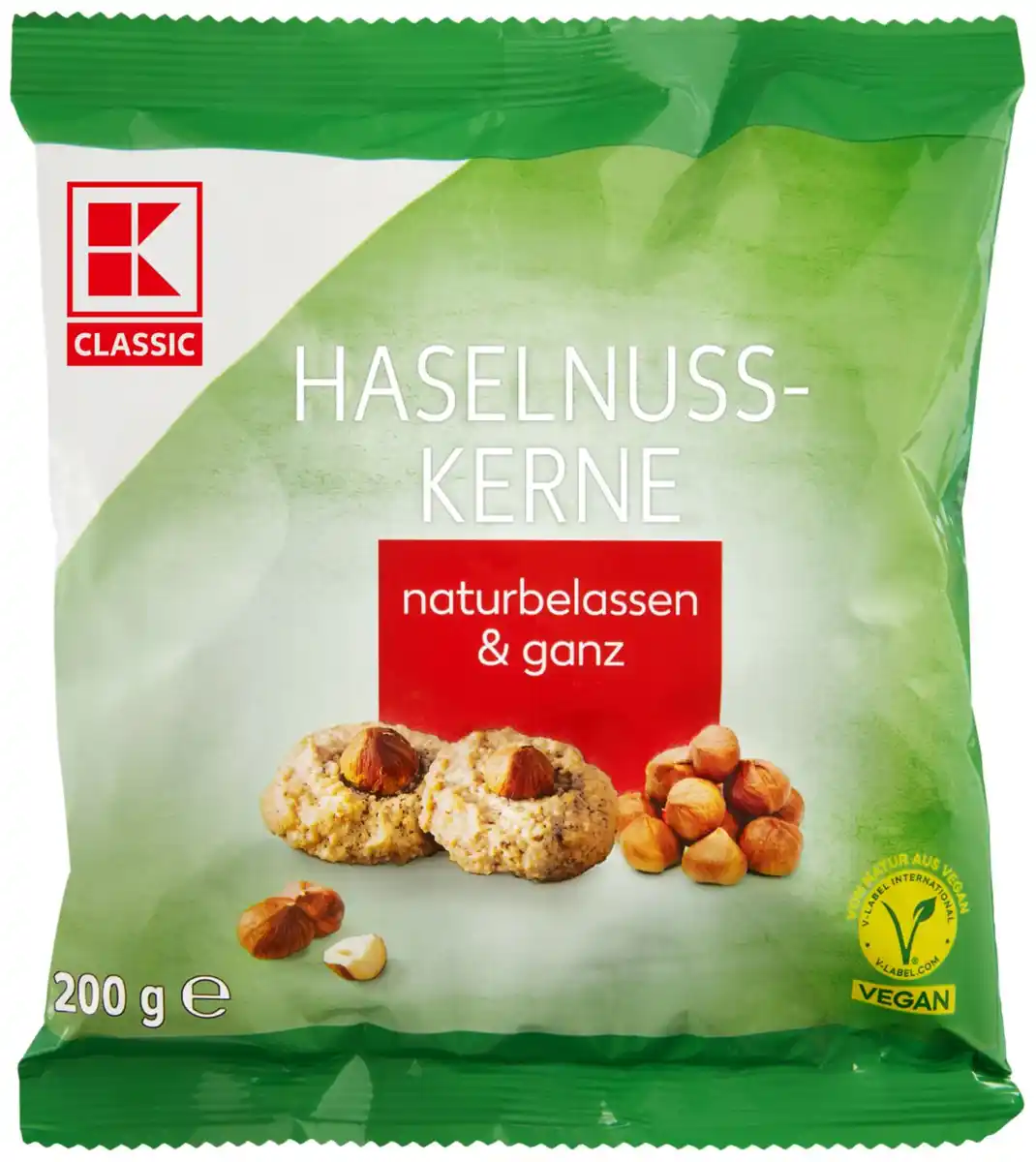 Bild 1 von K-CLASSIC Haselnusskerne, 200-g-Packg.