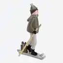 Bild 1 von Deko-Skifahrerfigur aus Polyresin, ca. 14,5x10,5x4,5 cm