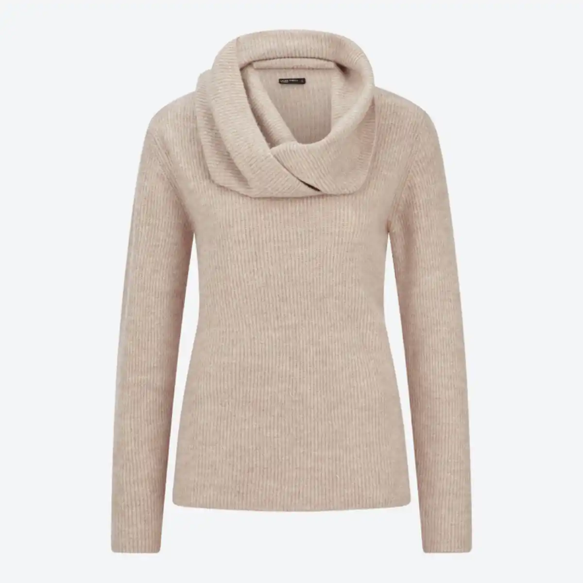 Bild 2 von Damen-Pullover mit integriertem Schal