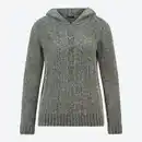Bild 3 von Damen-Chenille-Pullover mit Kapuze