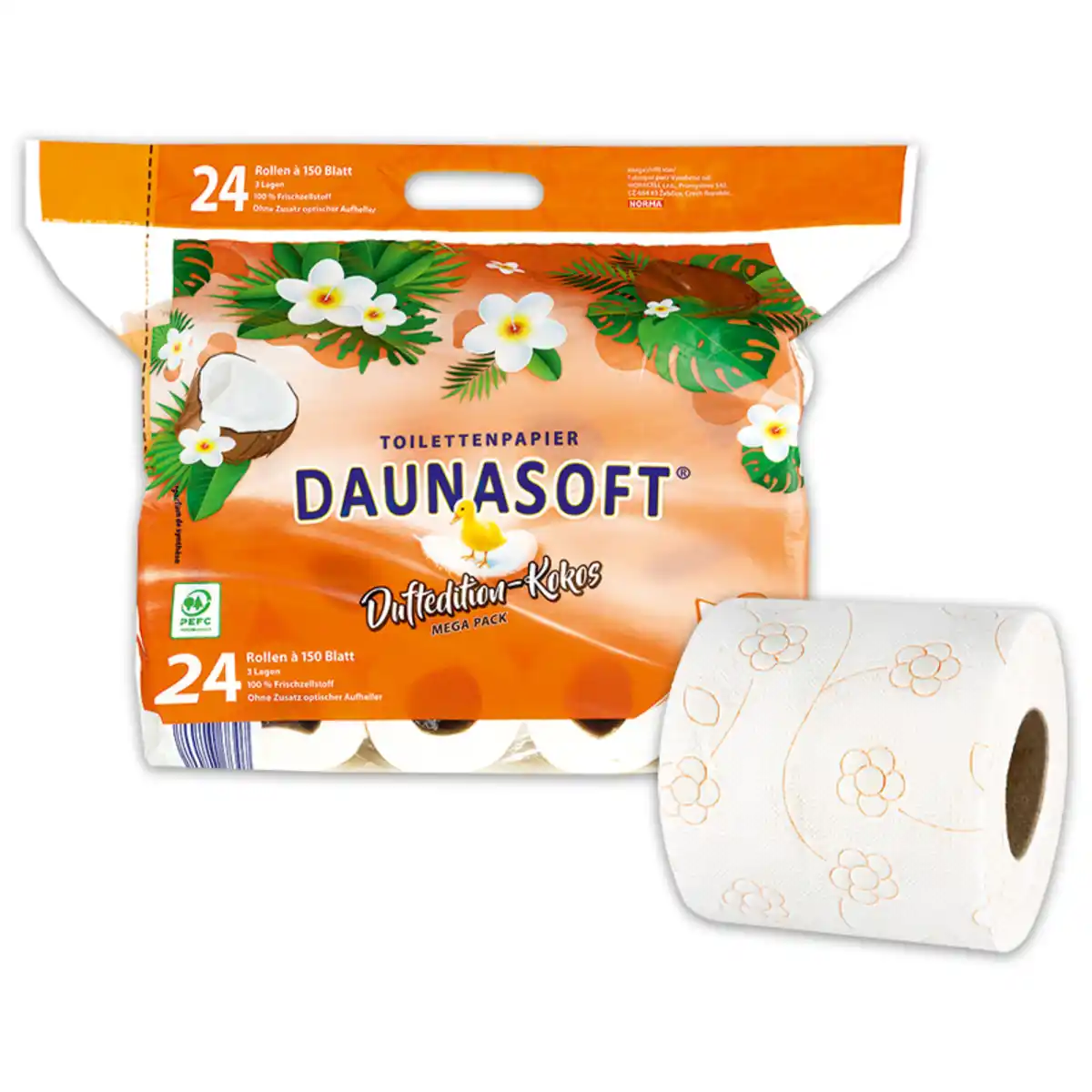Bild 1 von Daunasoft Dufttoilettenpapier