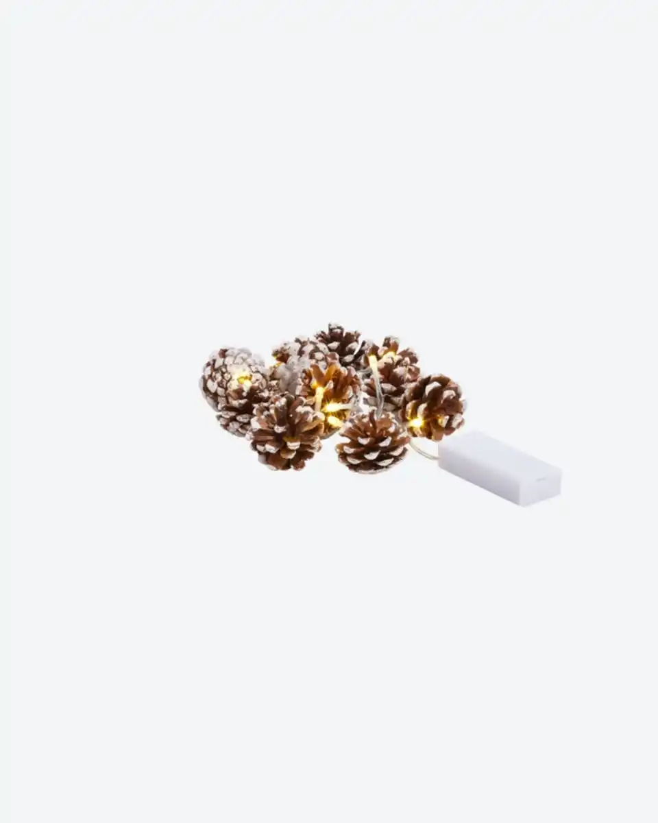 Bild 4 von LED-Lichterkette Tannenzapfen mit Timerfunktion, ca. 140 cm