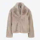 Bild 3 von Damen-Kunstfell-Jacke mit Reverskragen
