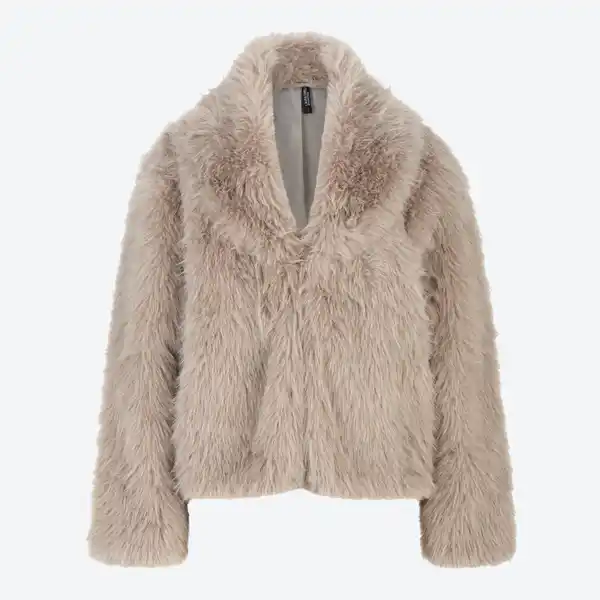 Bild 3 von Damen-Kunstfell-Jacke mit Reverskragen