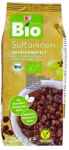 K-BIO Bio-Sultaninen, 250-g-Packg.