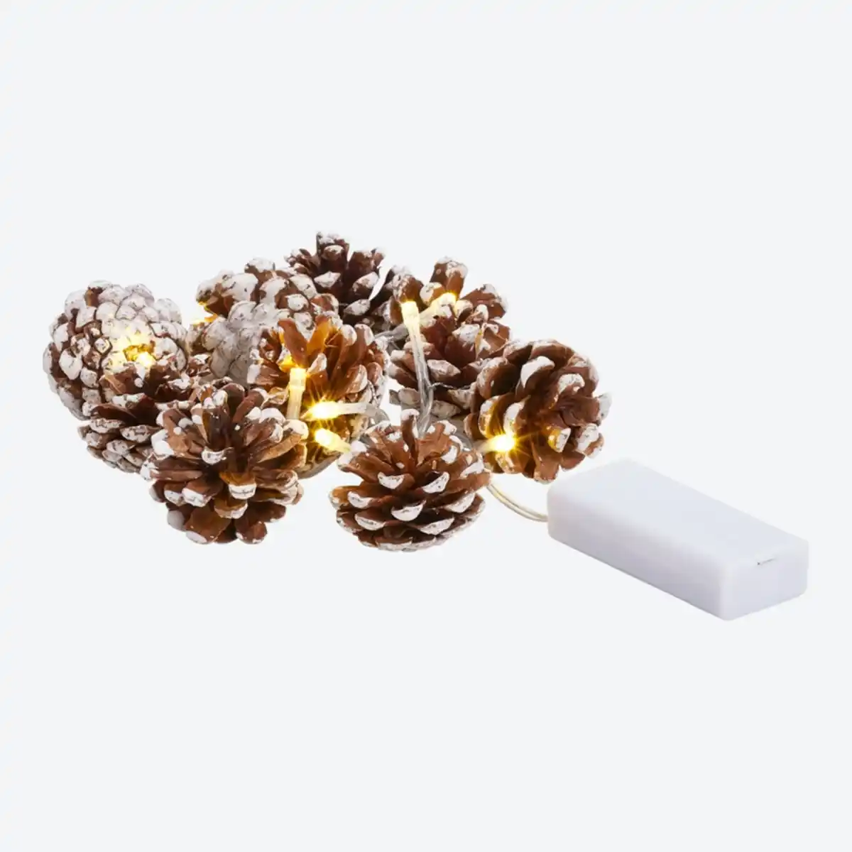 Bild 2 von LED-Lichterkette Tannenzapfen mit Timerfunktion, ca. 140 cm