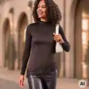 Bild 1 von Damen-Shirt mit asymmetrischem Schnitt