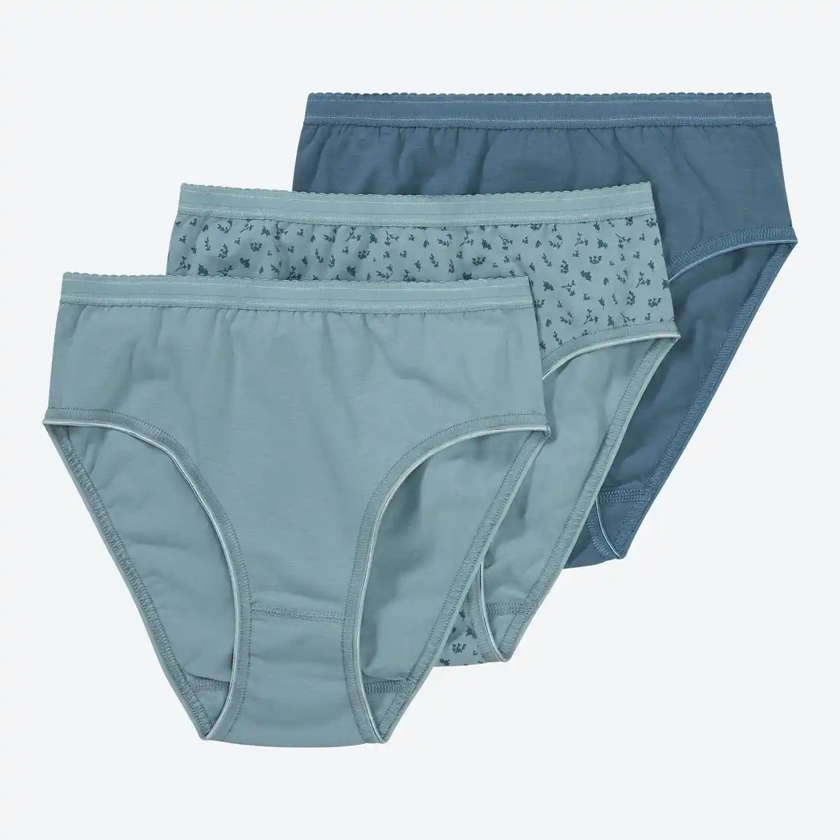 Bild 1 von Damen-Rioslip mit hohem Baumwollanteil, 3er-Pack
