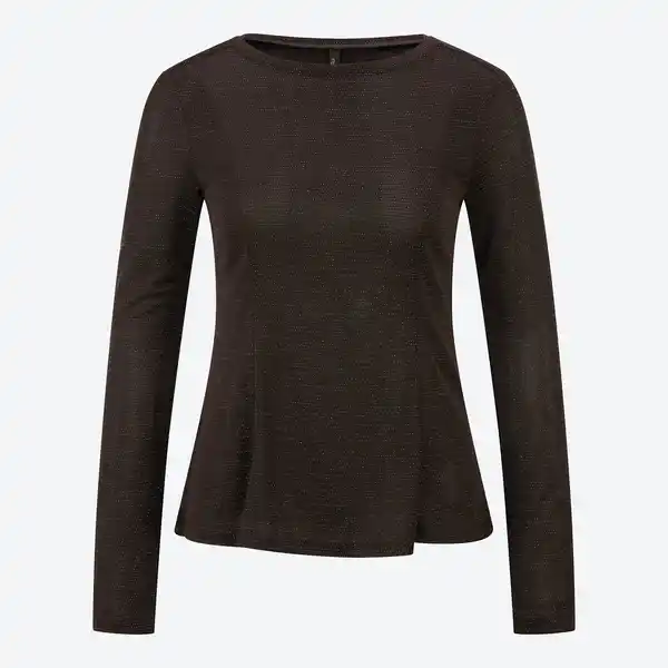 Bild 3 von Damen-Langarmshirt mit Lurex-Effektgarn