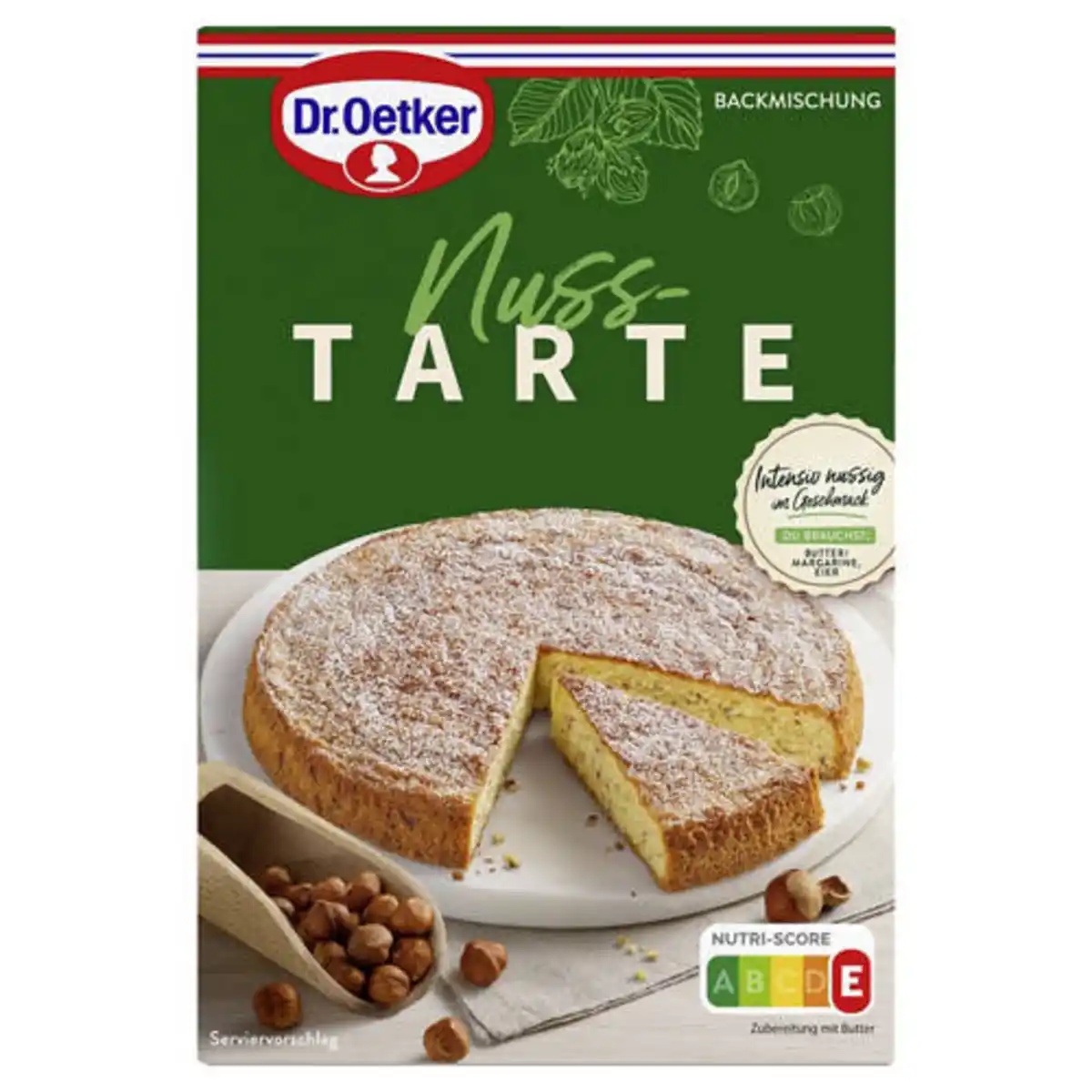 Bild 1 von DR. OETKER Premium Backmischung, Nuss Tarte 380 g