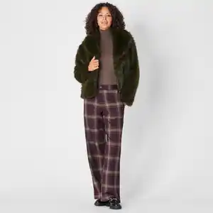 Damen-Karohose mit Viskose