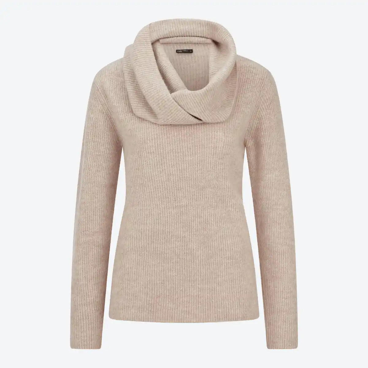 Bild 3 von Damen-Pullover mit integriertem Schal