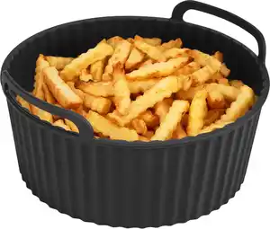 SILVERCREST® Heißluftfritteusen- Silikonform rund