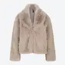 Bild 2 von Damen-Kunstfell-Jacke mit Reverskragen