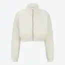 Bild 1 von Damen-Cropped-Trainingsjacke mit Stehkragen