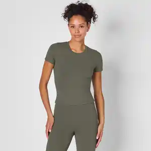 Damen-Funktions-T-Shirt, Slim Fit