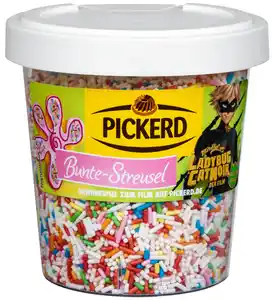 PICKERD Bunte Streusel, 130-g-Dose