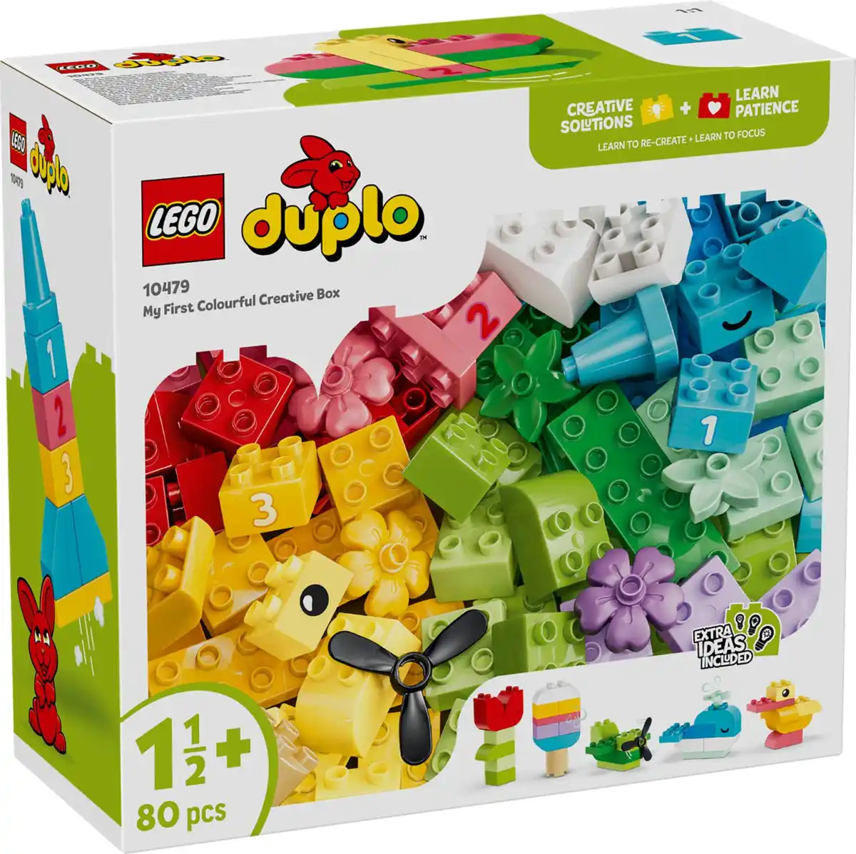 Bild 1 von LEGO DUPLO »Bunte Kreativbox« Bauset 10479, 80-teilig