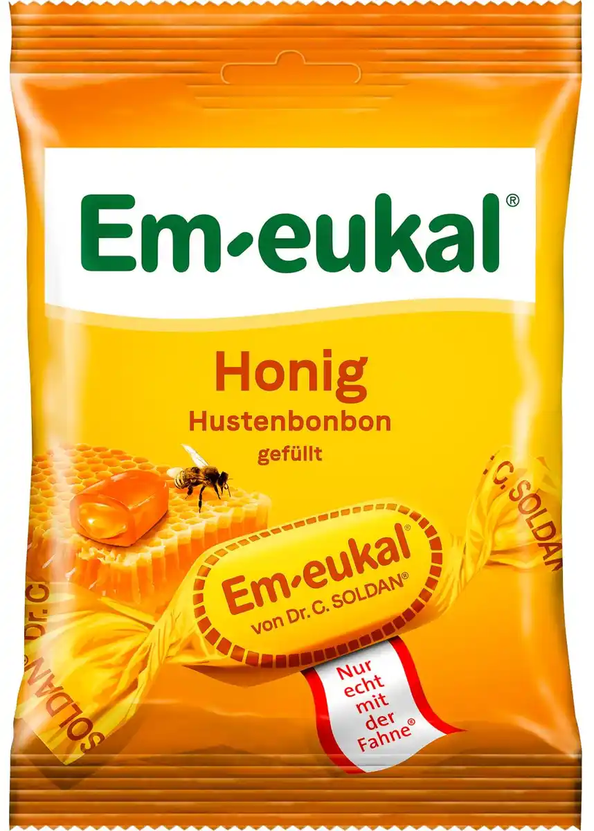 Bild 1 von EM-EUKAL Hustenbonbons gefüllt, 75-g-Packg.
