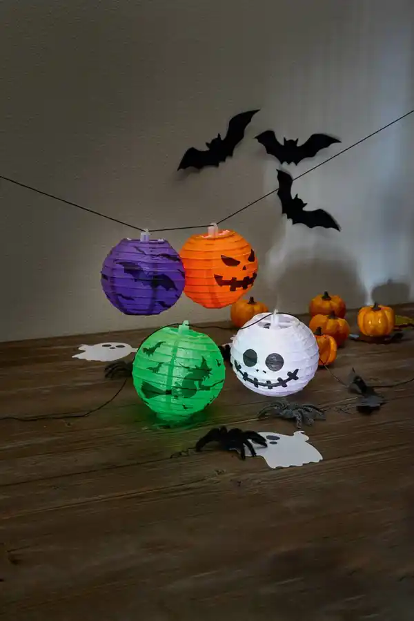Bild 2 von Knicklicht-Lampions »Halloween«, 4-St.-Packg.