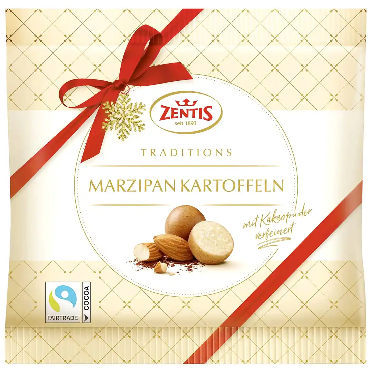 Bild 1 von Marzipankartoffeln mit Kakaopuder verfeinert