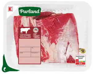 K-PURLAND Rinderbraten Hals/Hohe Rippe vom Jungbullen, kg