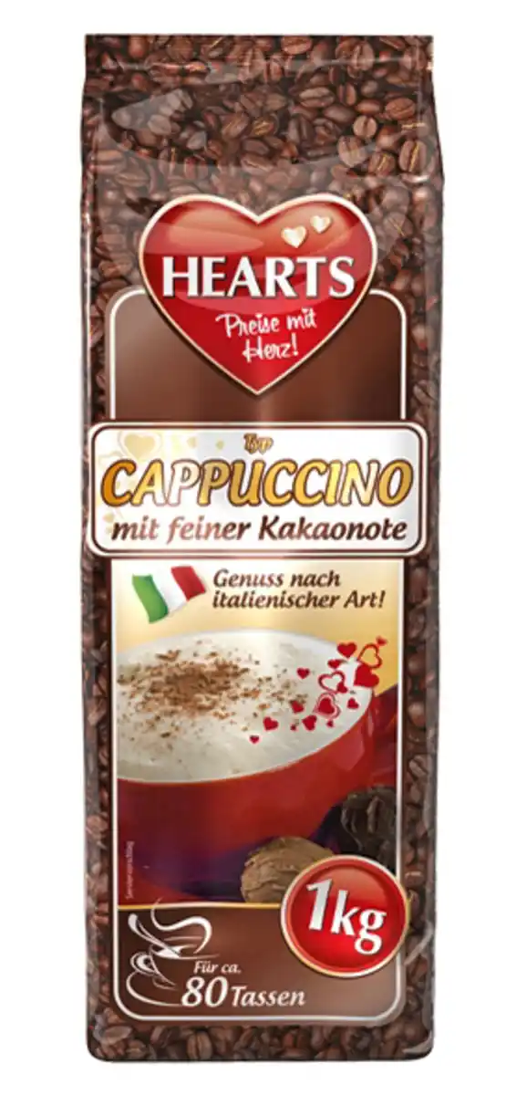 Bild 1 von Hearts Cappuccino 1 kg