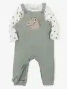 Bild 3 von Baby Jungen 2teiliges Set bestehend aus Body und Latzhose Grün