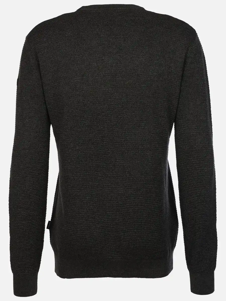 Bild 2 von Herren Pullover in Waffelstruktur Grau