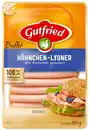 Bild 1 von GUTFRIED Hähnchen-Lyoner oder Geflügel-Bierschinken, 80-g-Packg.