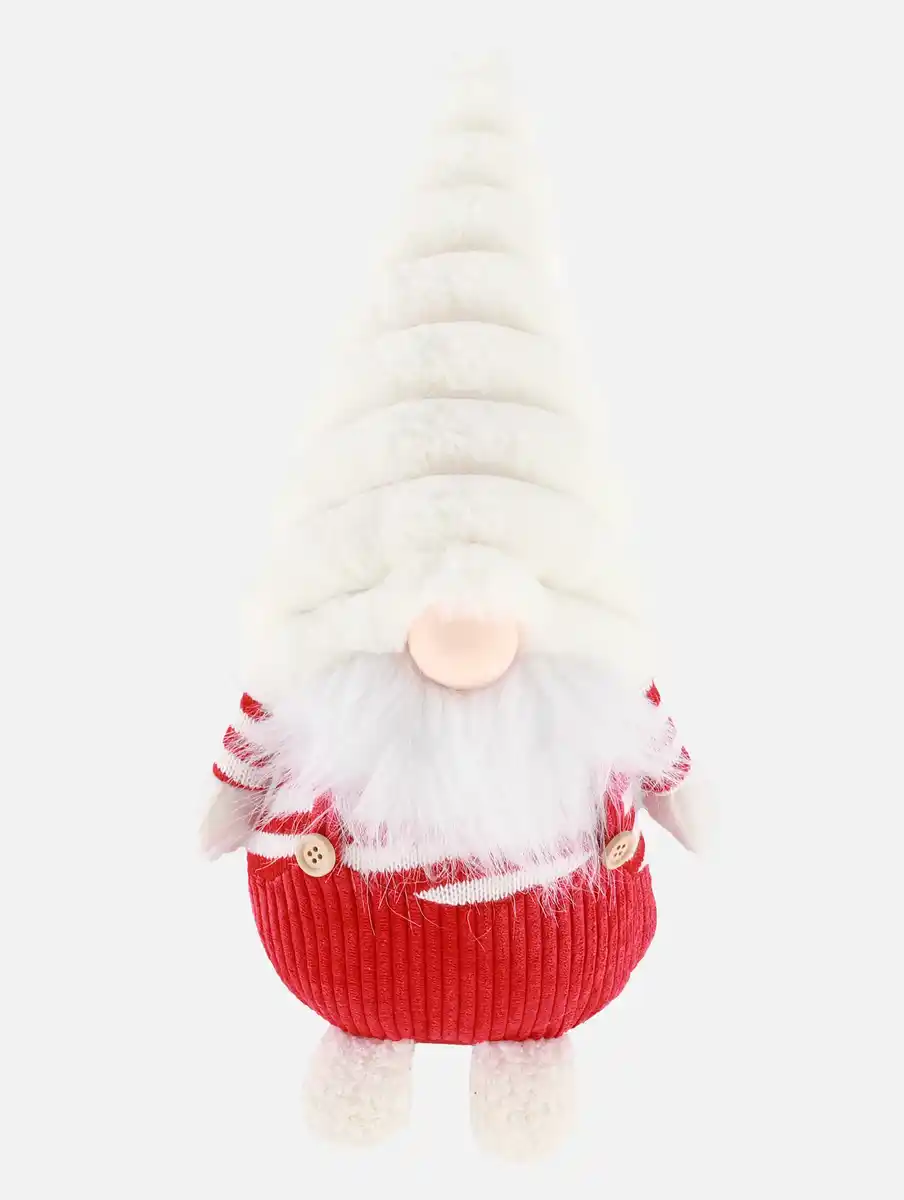 Bild 1 von Weihnachts Gnom mit Bart Weiß