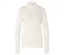 Bild 1 von Blusenshirt mit Stehkragen, cremeweiß