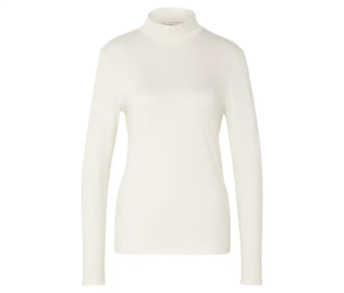 Bild 1 von Blusenshirt mit Stehkragen, cremeweiß