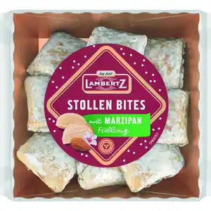Stollen Bites Marzipan