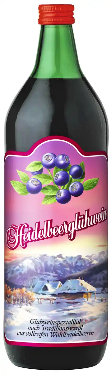 Bild 1 von Heidelbeer-Glühwein aus vollreifen Waldheidelbeeren
