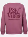Bild 2 von Damen Sweatshirt mit Backprint Lila