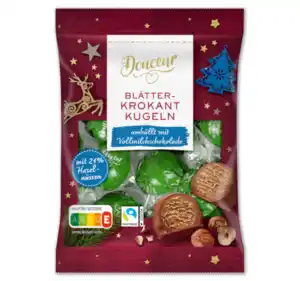DOUCEUR Blätter­krokantkugeln*