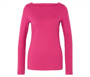 Langarmshirt, fuchsia