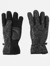Bild 2 von Herren Handschuhe Fleece mit Kunstleder Schwarz