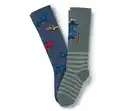 Bild 1 von 2 Paar Kinder-Gummistiefel-Socken, Trucks